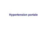 Hypertension portale.ppt