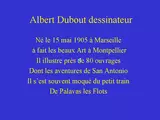 albert dubou caricaturiste.pps