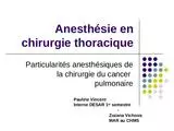 Anesthésie en chirurgie thoracique.ppt